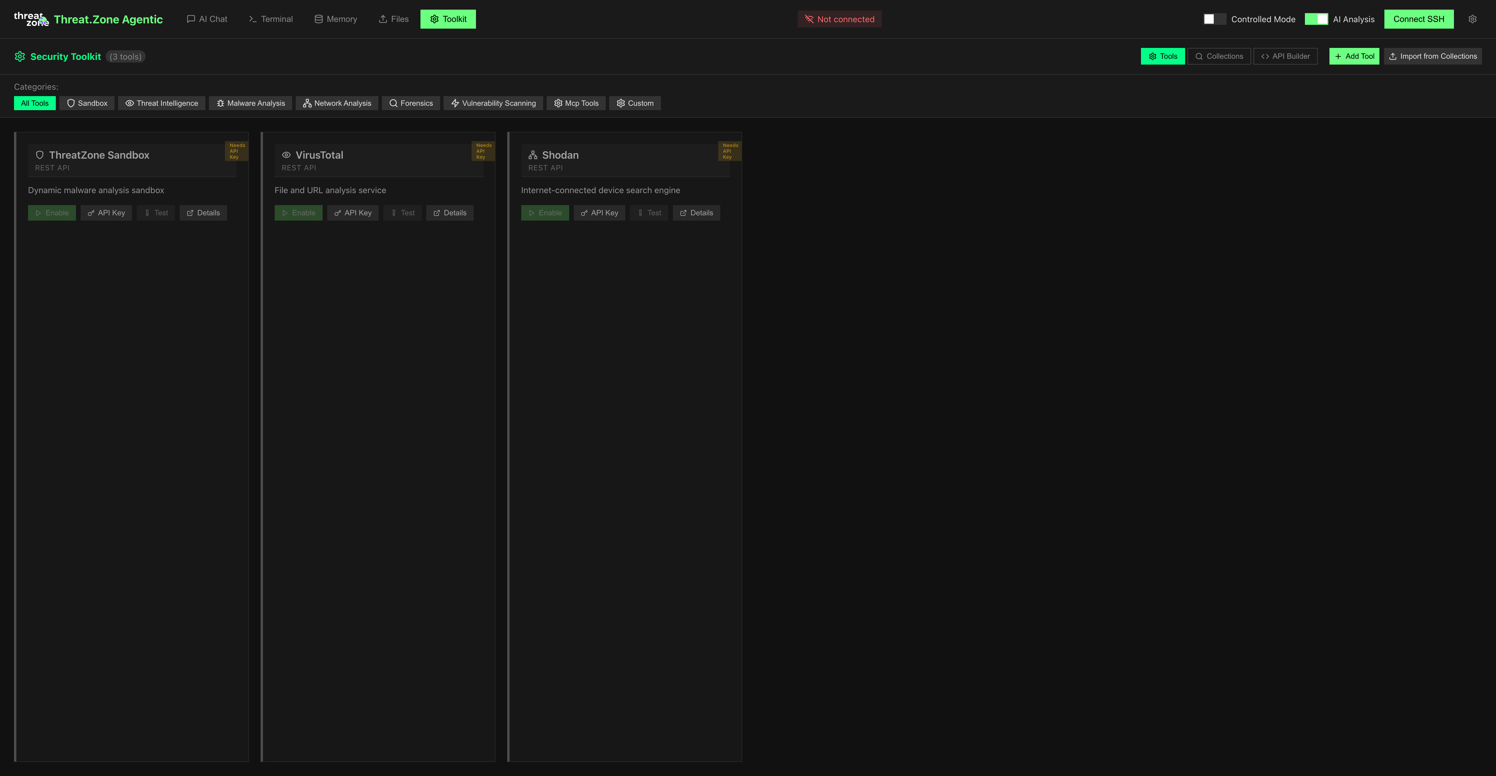 Toolkit Integration